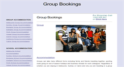 Desktop Screenshot of groupbookings.com.au